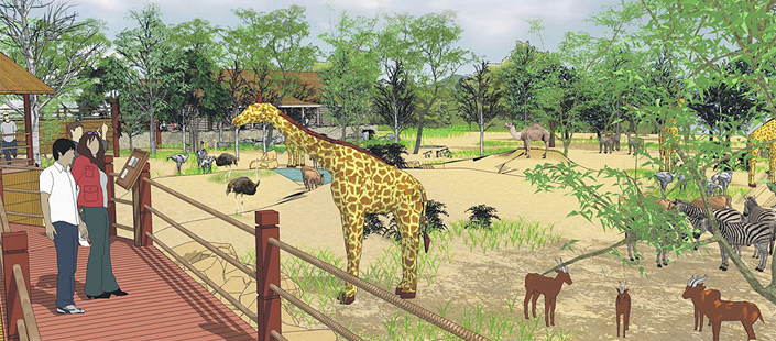 Zoo Animal Exhibit Design Consultant Services